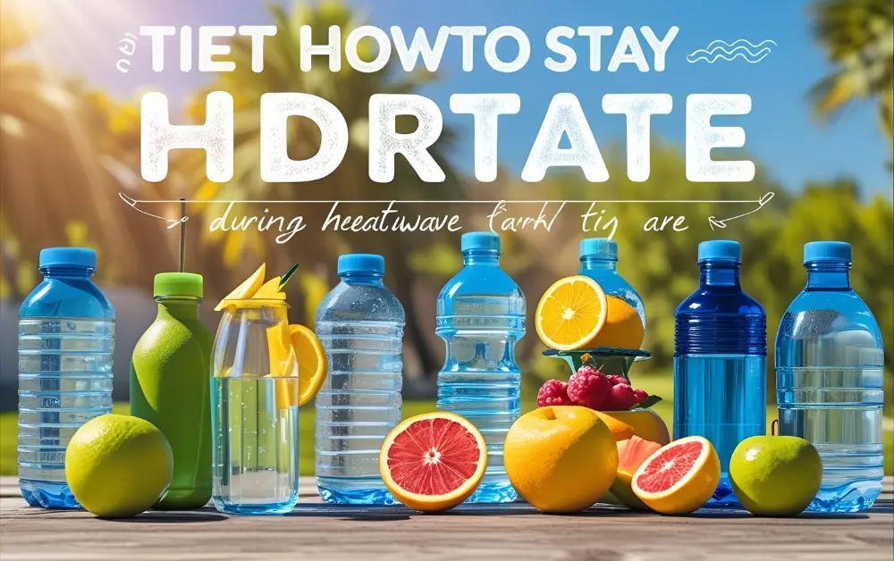 How to stay hydrated during a heatwave
